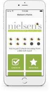 Nielsen's Florist uses an app to keep customers coming back – learn more about that effort, which garnered the shop Floral Management's 2016 Marketer of the Year title, here.