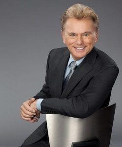 Wheel of Fortune host Pat Sajak said, "Mothers love flowers,” while promoting the game show’s Mother’s Day Giveaway Sweepstakes.