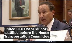 United Airlines CEO Oscar Munoz was one of several airline executives called to Capitol Hill this week to testify to Congress after a series of PR and customer service-related mishaps that many in the floral industry are calling “cringe-worthy.”