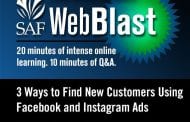 Free WebBlast to Show Three Ways to Find New Customers Using Facebook & Instagram Ads