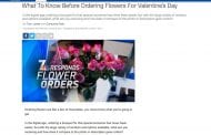 Secret Shoppers Rate Valentine's Day Flowers