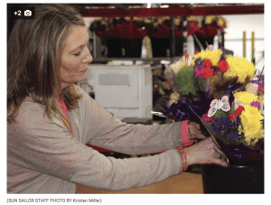"Mothers have Mother's Day. Lovers have Valentine's Day," wrote Kristin Miller in a March 5 story for the Sun Sailor. "But what about a holiday that celebrates all women, who are doing great things to create a better world? International Women's Day Thursday, March 8, does just that, and Len Busch Roses in Plymouth is preparing bouquets to celebrate this global holiday."