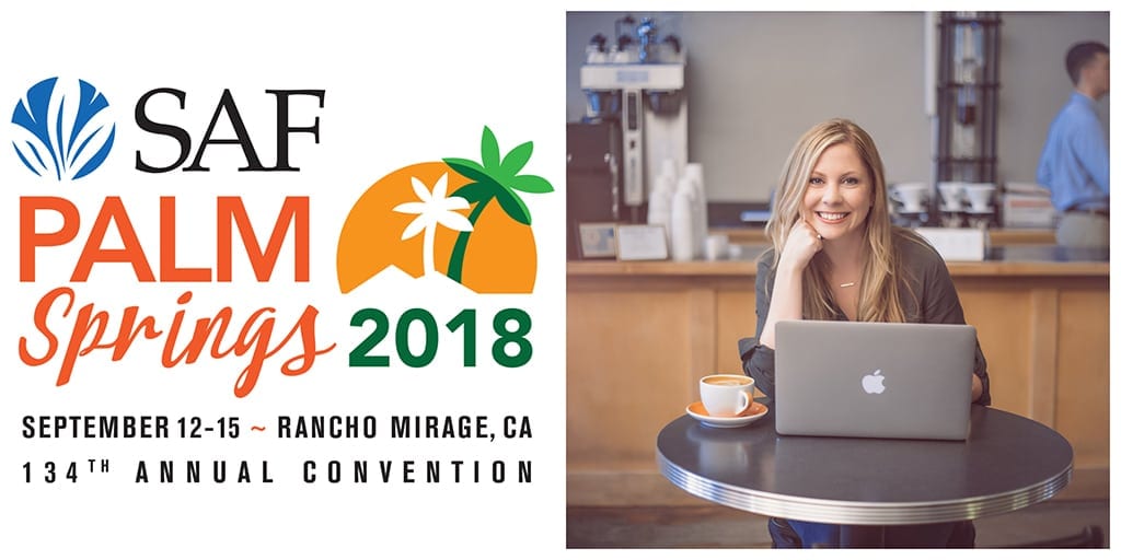Retail social media expert Crystal Vilkaitis will present “One of a Kind: How to Stand Out on Social Media” and “Using Video to Boost Engagement” at SAF Palm Springs 2018.