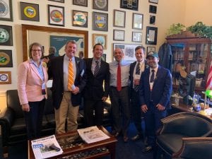 Members of the SAF California delegation met with Congressman Jimmy Panetta (D), a lawmaker with deep ties to the industry and a former speaker at CAD.
