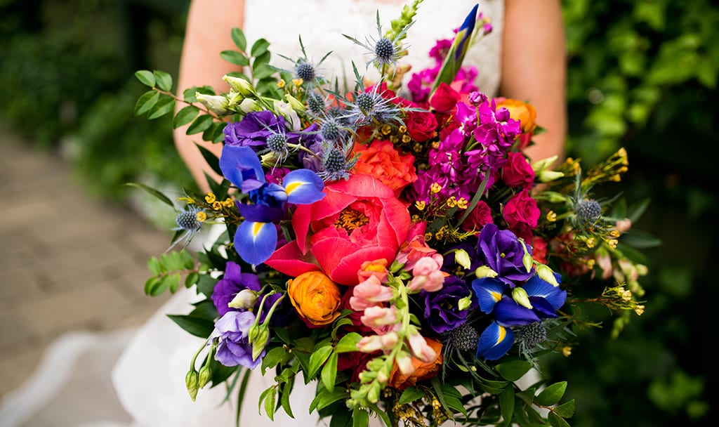 Wedding floral bouquet. Photo credit: Collective Image Photography