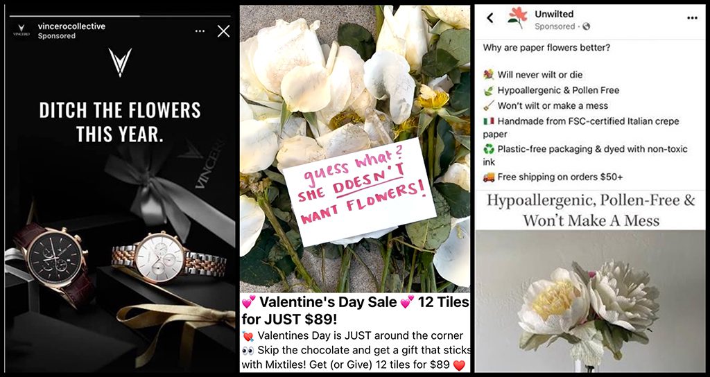 See A Mother’s Day Ad Disparaging Flowers? Tell SAF
