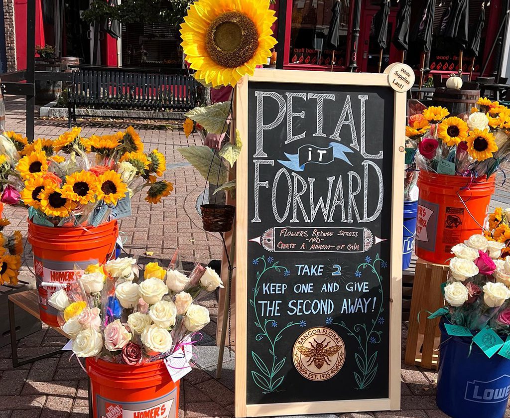 Spread the Power of Flowers on Oct. 18